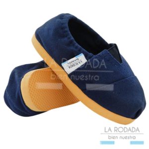 Escarpines De Lona Con Elastico   Nº (20 al 33)
