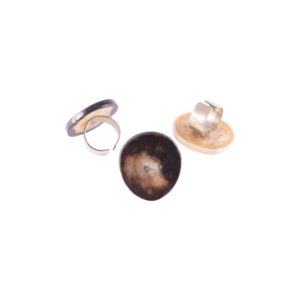 Anillo De Alpaca Con Asta