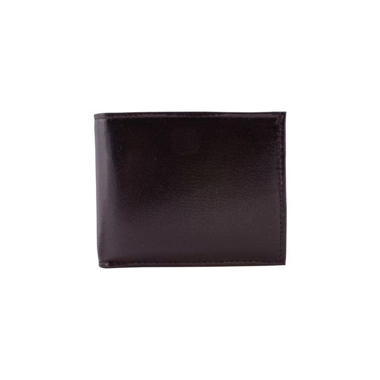 Billetera De Cuero Con 2 Volantes
