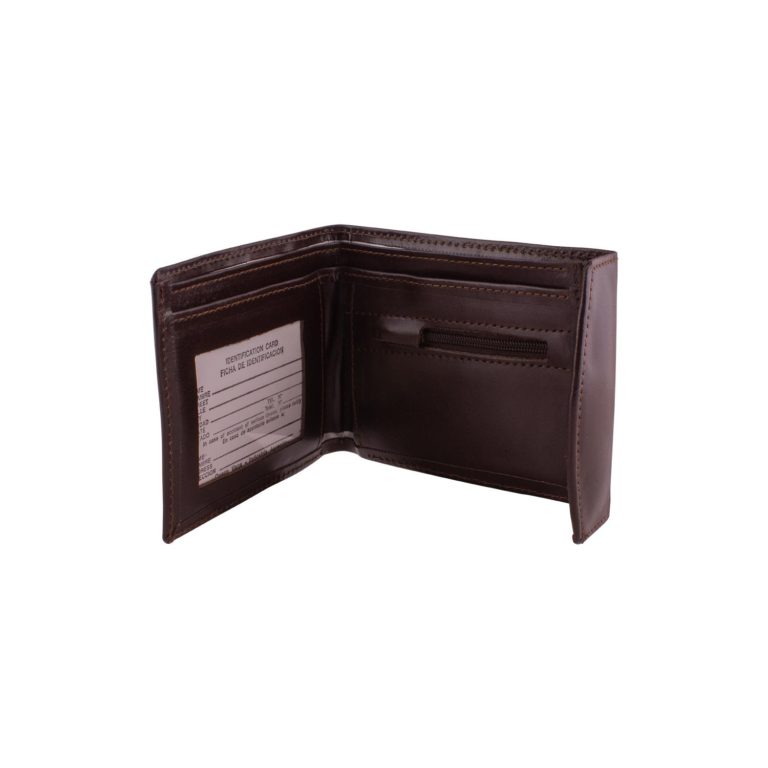 Billetera De Cuero Elegante Con Solapa - Imagen 2