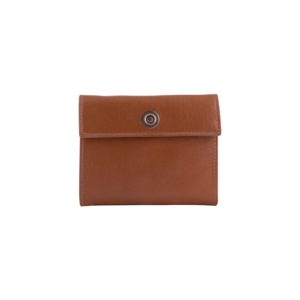 Billetera De Dama En Cuero Con Solapa