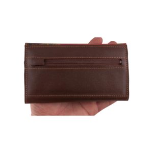 Billetera Tipo Fichero Floreado