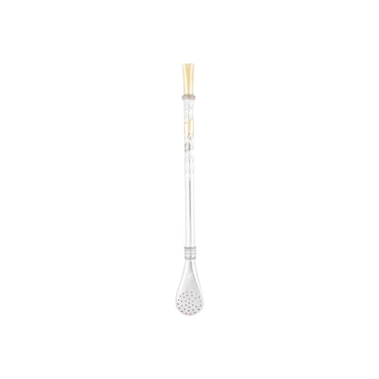 Bombilla De Alpaca Recta