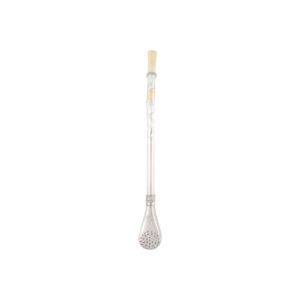 Bombilla De Alpaca Curva