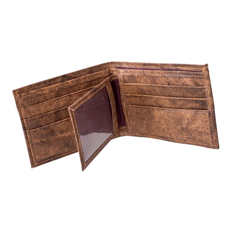 Billetera De Cuero Elegante Con Volante Colores Varios - Imagen 4