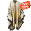 Poncho Artesanal Para Adulto Linea Pesada