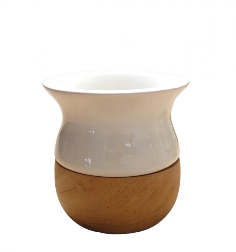 Mate de Ceramica Y Madera - Imagen 3