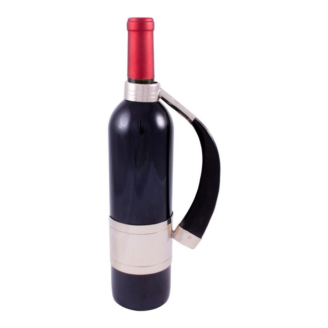 Porta Botella De Asta Con Alpaca - Imagen 3