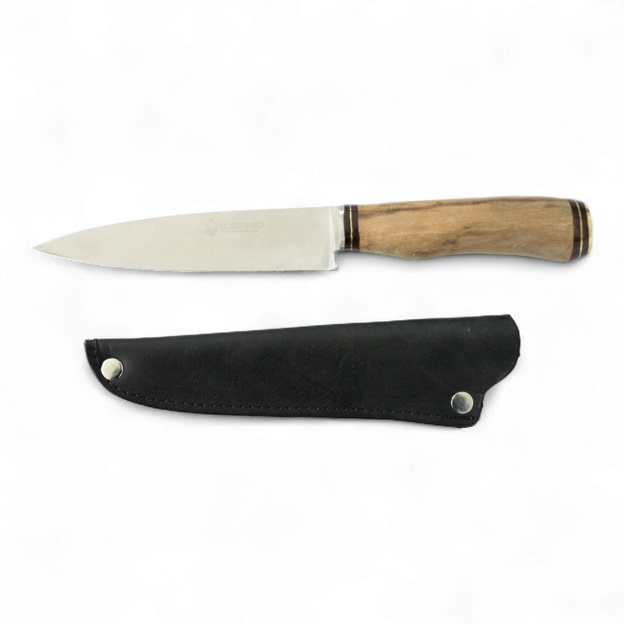Cuchillo Madera 14Cm Acero Inox EL ESTRIBO - Imagen 3