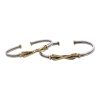 Pulsera Doble Alambre Alpaca Tranquera
