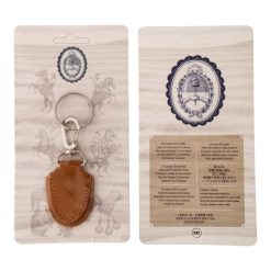 Llavero de cuero con Blister