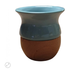 Alternative view of Mate de Ceramica Y Madera