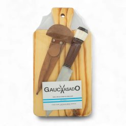 Kit de Tabla Chica y Cuchillo regional econmico Gauchasado