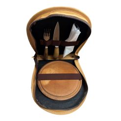 Alternative view of Juego de Pic-Nic Individual SCHMIEDEN con Estuche Camuflado con Cuero Premium