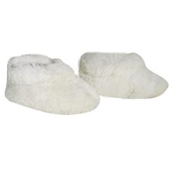 Pantufla Desmontable Blanca Lana Ovina