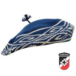 Boina Pamplona De Hilos Con Guarda Etnica - Vuelo 30 cm