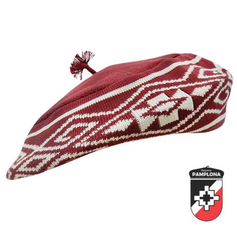 Boina Pamplona De Hilos Con Guarda Etnica - Vuelo 30 cm - Imagen 3