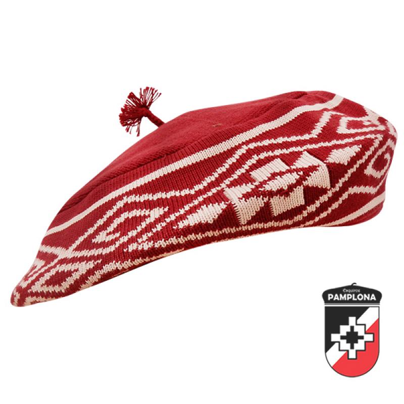Boina Pamplona De Hilos Con Guarda Etnica - Vuelo 30 cm - Imagen 6