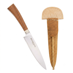 Alternative view of Cuchillo Madera Y Hueso Fino Con Hoja Pampeana