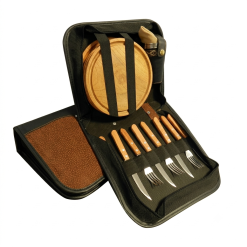 Juego Para Asado Para 4 Personas
