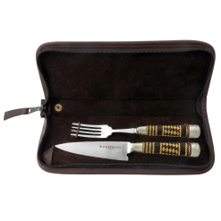 Juego Para Asado  RAUNO  Acero Inox PAMPEANA 5