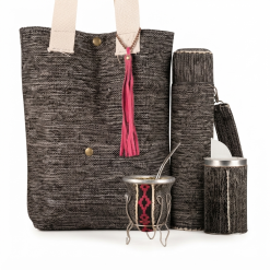 Combo Bolso Matero Telar