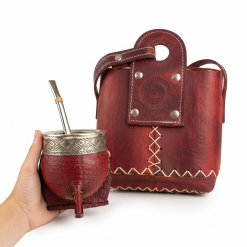 Alternative view of Set De Matera Canasta Mates Y Bombilla