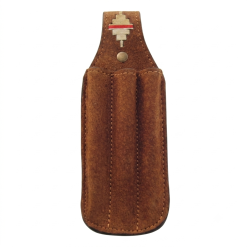 Alternative view of Porta Lapicera De Carpincho Bordado x 3