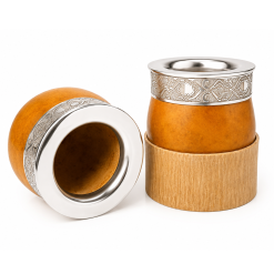 Mate Criollo Imperial con base de Cuero - Imagen 2