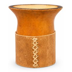 Mate Criollo de Calabaza con base de cuero