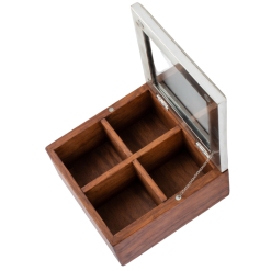 Alternative view of Caja Para Te Con Alpaca Labrada x 4