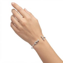 Alternative view of Pulsera bañada en Platino Taco de Polo
