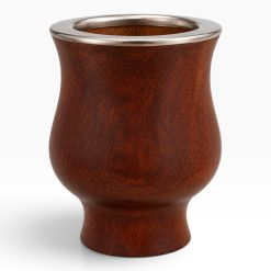 Alternative view of Mate Madera Lustrada y Virola de Acero Pulida