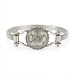 Alternative view of Pulsera De Alpaca Con Dije