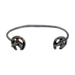 Alternative view of Pulsera Con Doble Dije