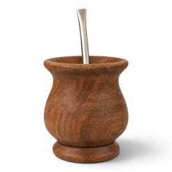 Mate De Madera Dura Grabado  C/Caja - Imagen 3